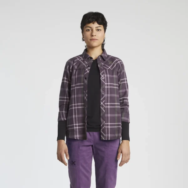 CHECK SHIRT WOMAN<Montura Outlet