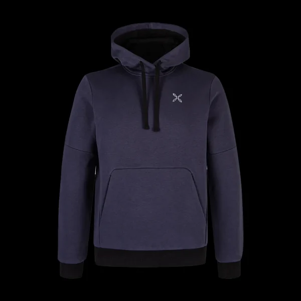 LOGO COTTON HOODED SWEATER&lt;Montura Shop