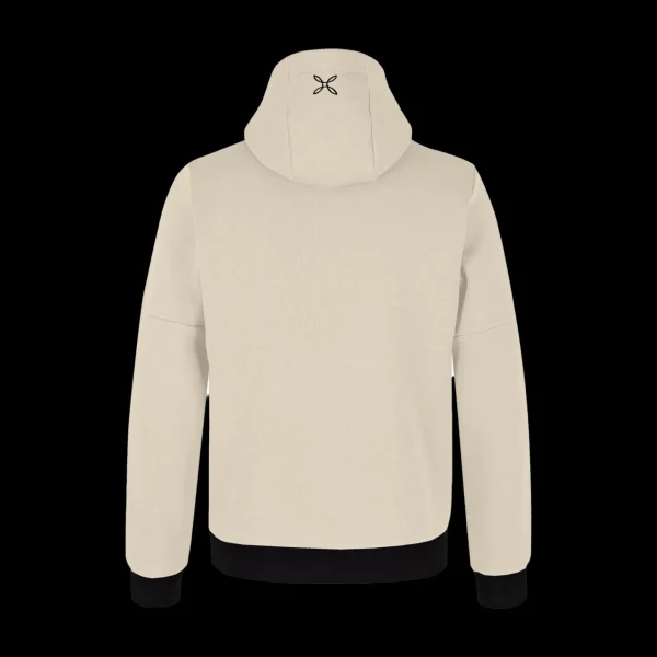 LOGO COTTON HOODED SWEATER<Montura Shop