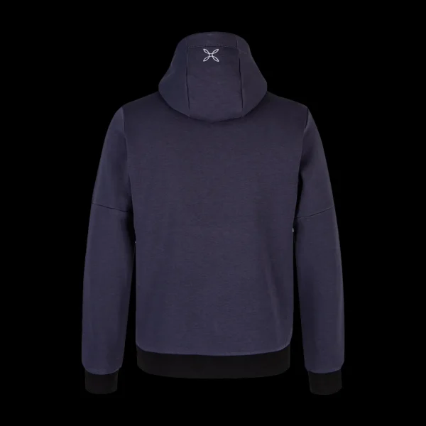 LOGO COTTON HOODED SWEATER<Montura Hot