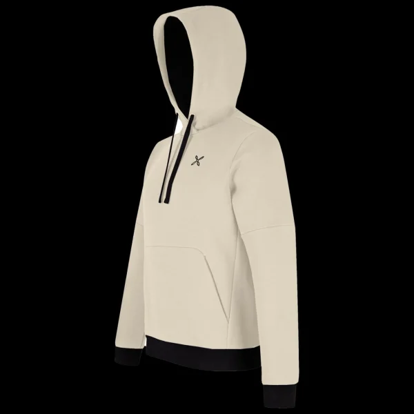 LOGO COTTON HOODED SWEATER<Montura Shop