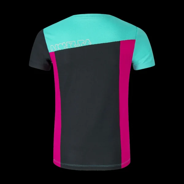 OUTDOOR COLOR BLOCK TSHIRT KID<Montura Clearance
