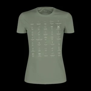 TOPOGRAPHIC T-SHIRT WOMAN<Montura Fashion