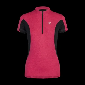 TRACK ZIP T-SHIRT WOMAN<Montura Outlet